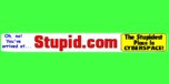 Shop with Stupid.com Coupons