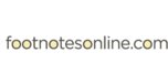 Shop with Footnotes Coupons