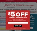 Hancock Fabrics Coupons