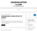 Hand Held Items Coupons