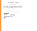 Sportsnsuch.com Coupons